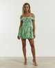 Mint Bubble Mini Dress