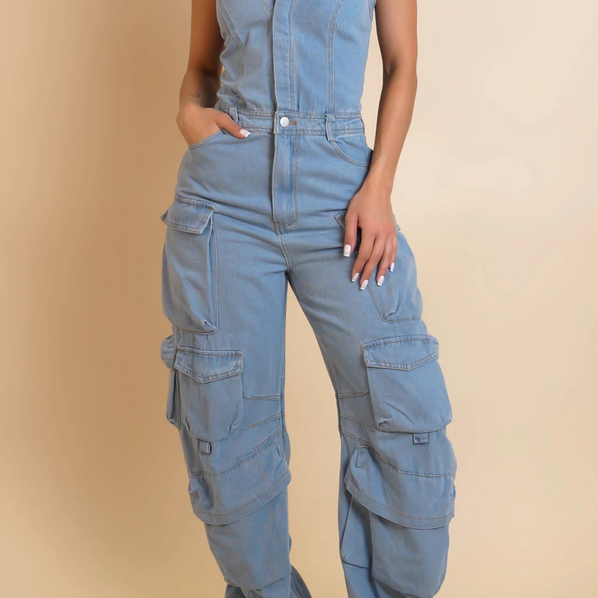 Jump In Denim Jumper