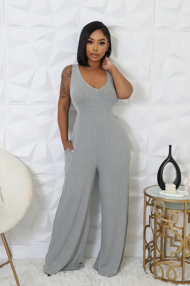 Cardigan Jumpsuit Set
