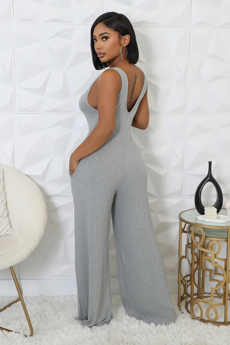 Cardigan Jumpsuit Set