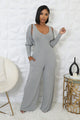 Cardigan Jumpsuit Set