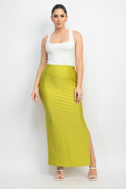 Lemon Lime Maxi Skirt