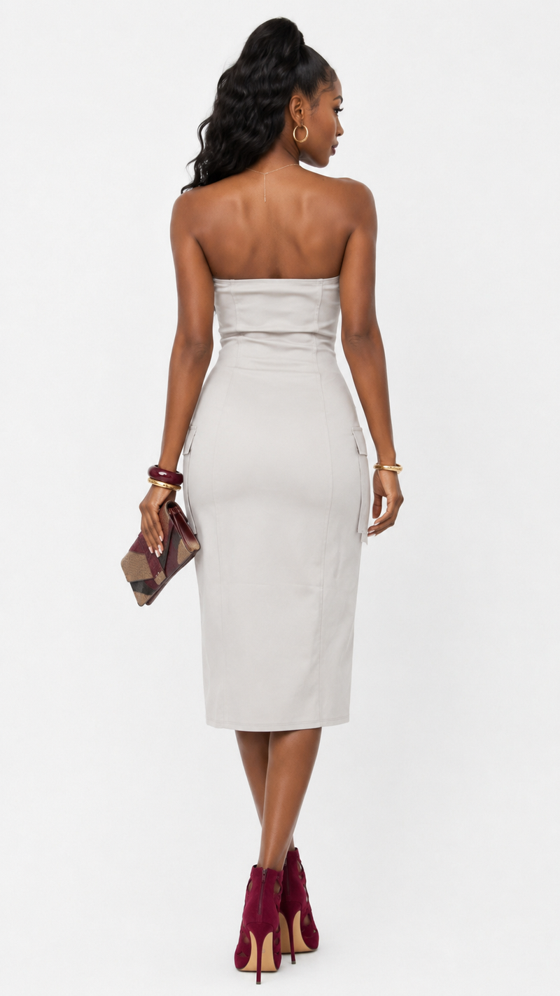 Cargo Tube Dress