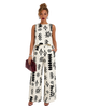 Abstract Geometric Print Two-Piece Set