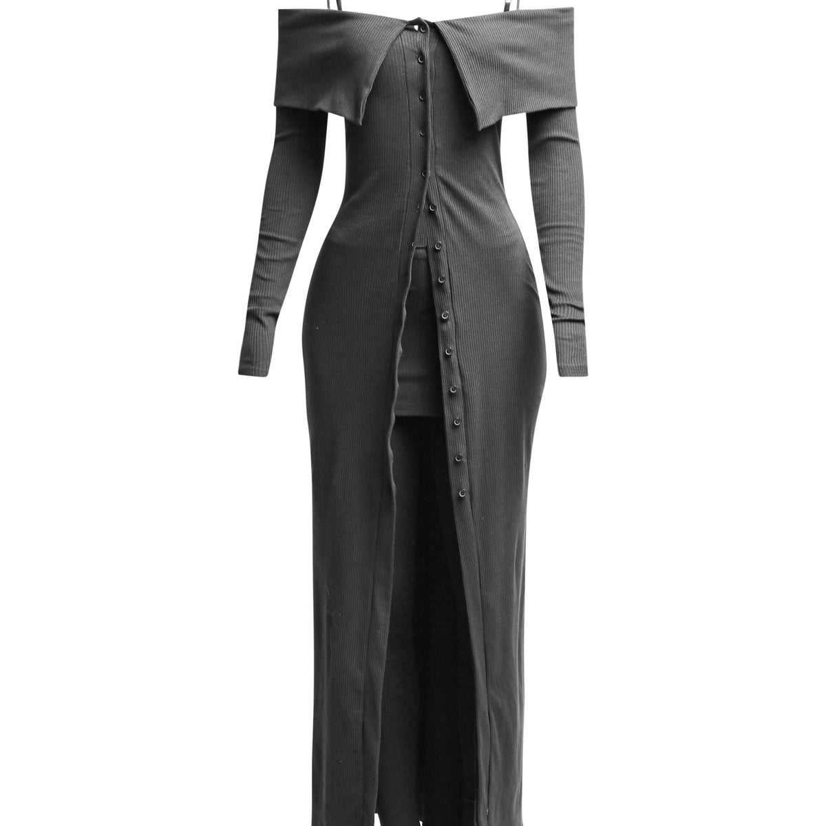 Long Length Off Shoulder Top & Leggings Set