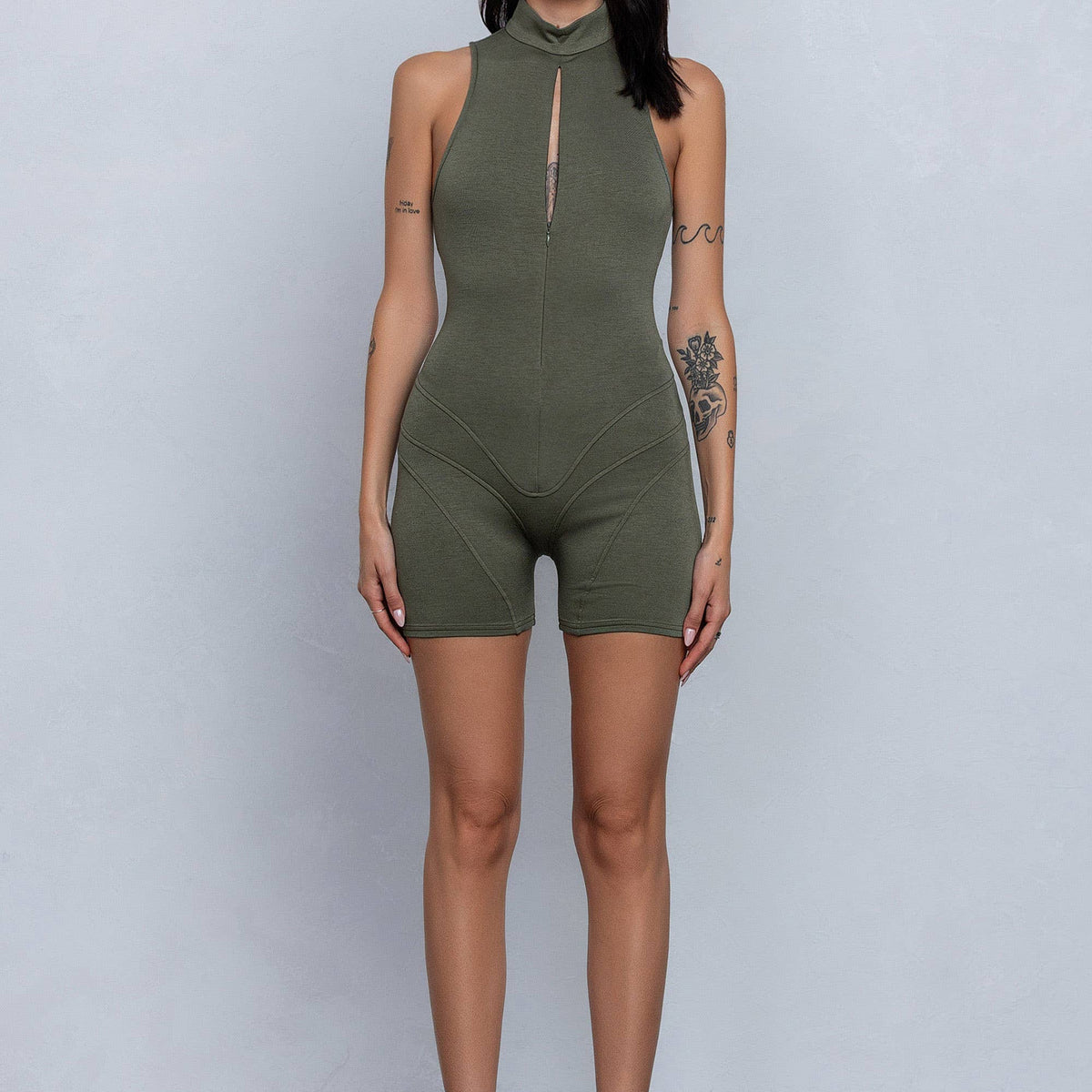 Soft Mockneck Romper
