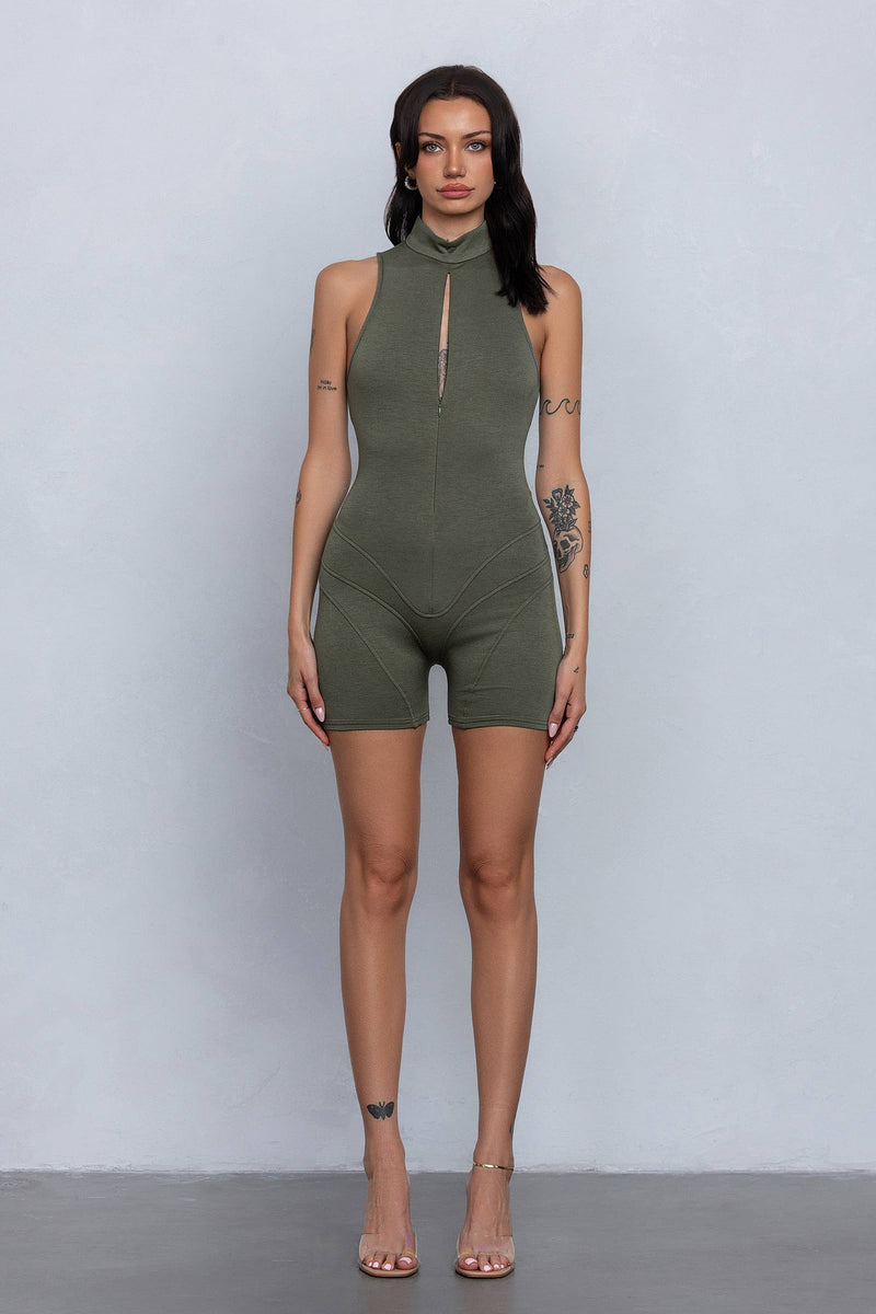 Soft Mockneck Romper