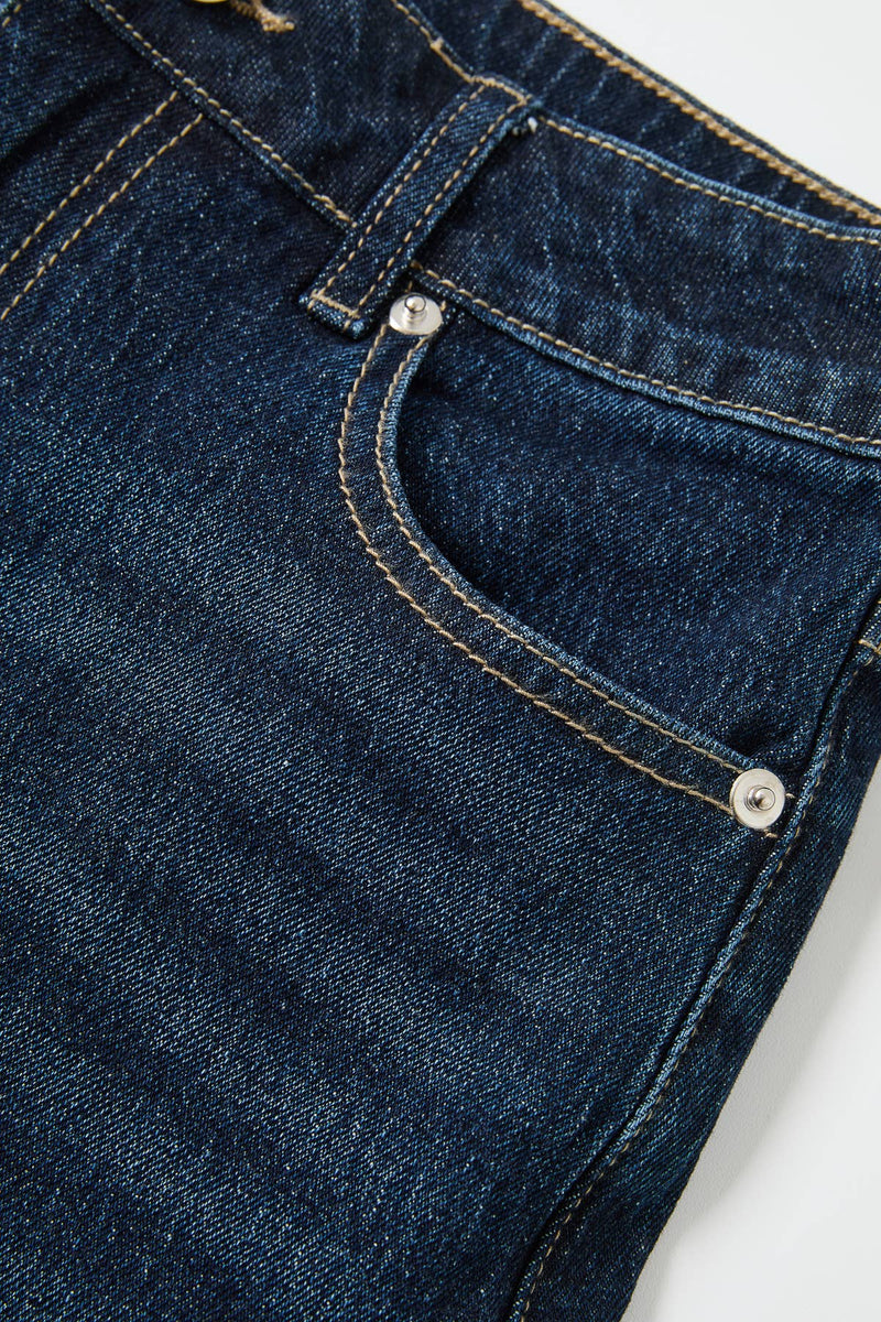 Drop Hip Ultra Wide Leg Jeans