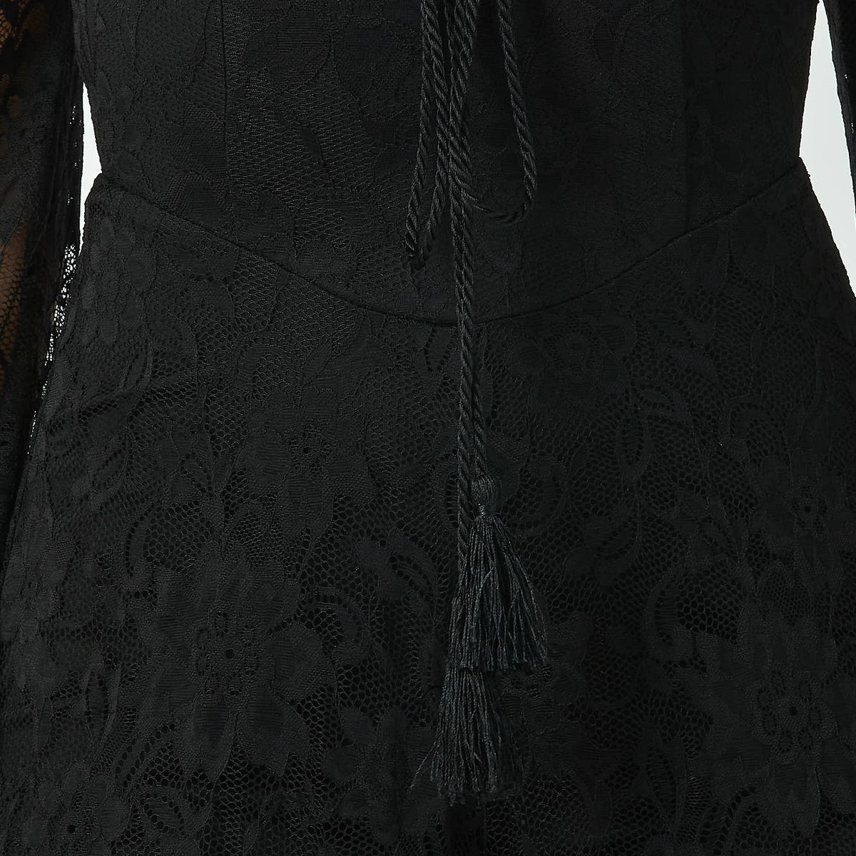 Long Sleeved Lace Jumpsuit