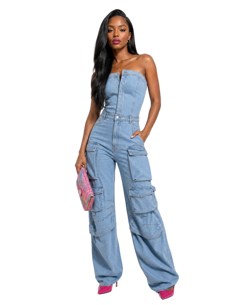 Jump In Denim Jumper