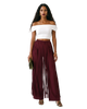 Fringe Palazzo Pants