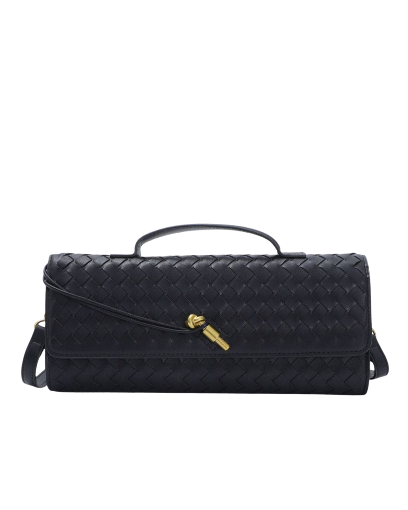 Woven Baguette Bag