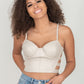 Ready To Go Faux Leather Crop Top