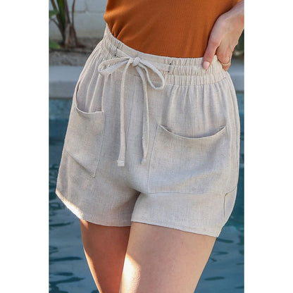 Soft Cotton Linen Shorts