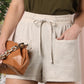 Soft Cotton Linen Shorts