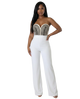 Sculpted Corset Jumpsuit