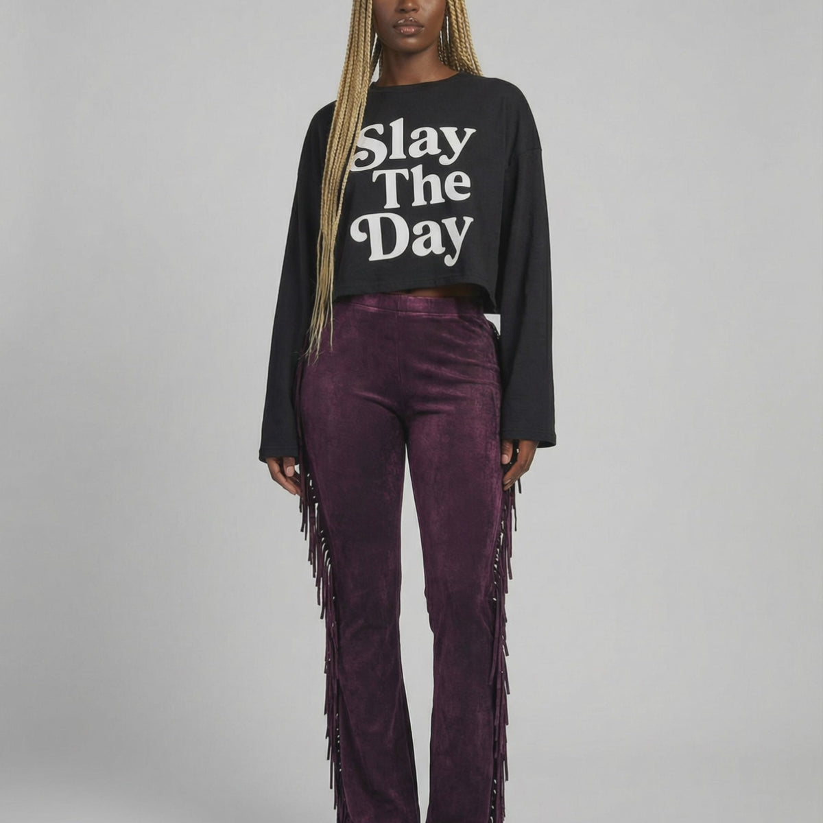 Fringe Detailed Pants