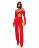 Twist Cut-Out Jumpsuit