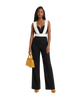 Pleated Strap Sweetheart Jumpsuit