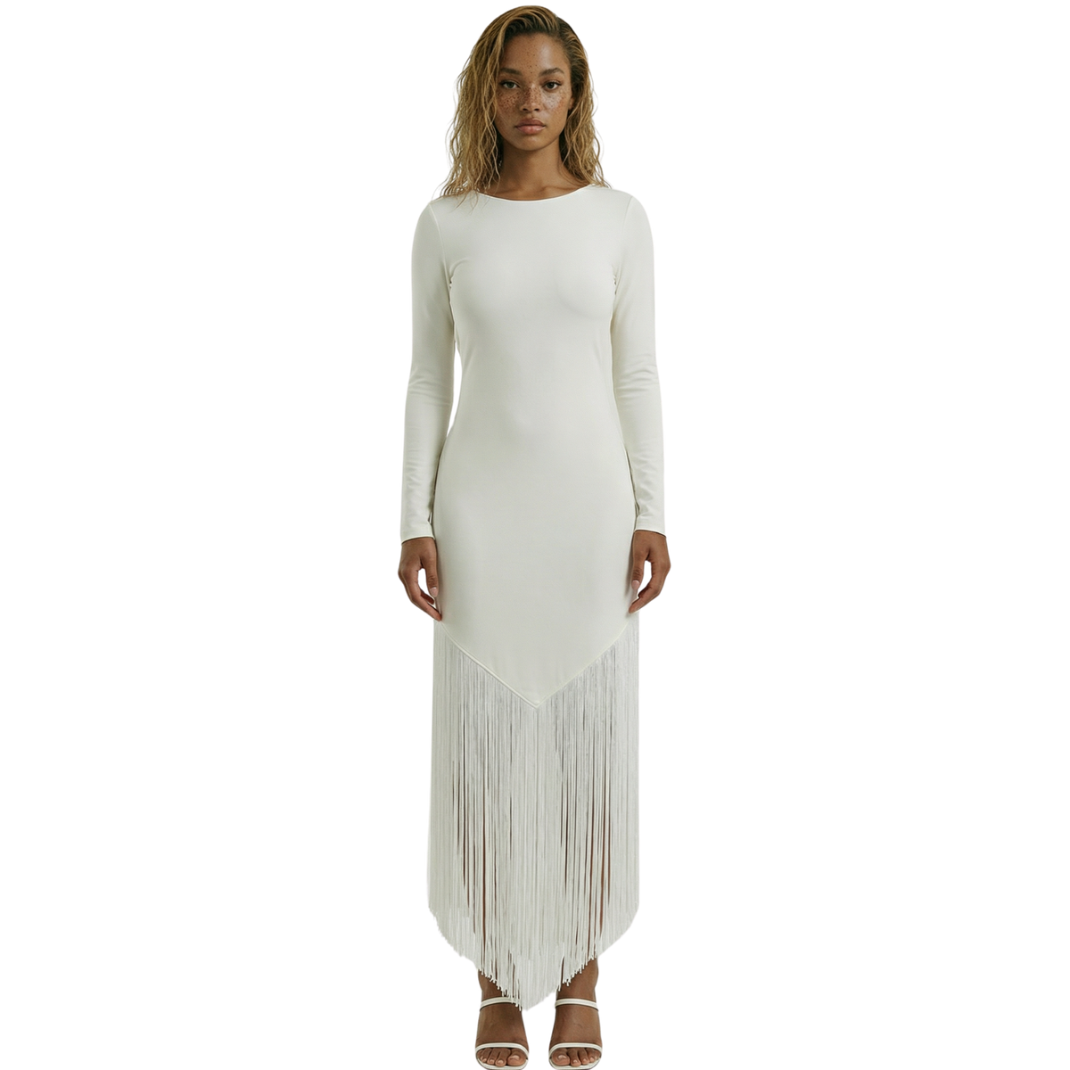 Fringe Accent Maxi
