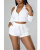 Crop & Cozy Short Set