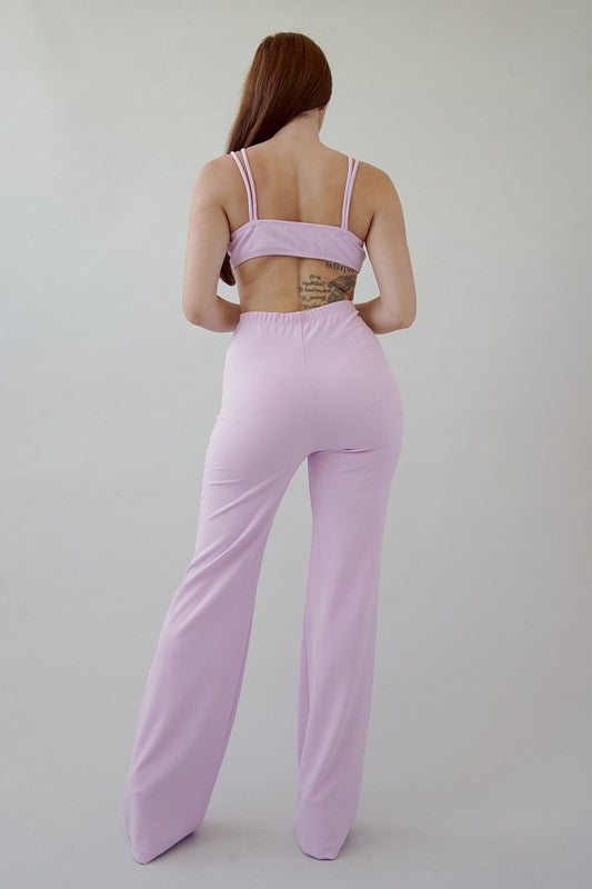 THE FOR YOU SPAGHETTI STRAP JUMPSUIT