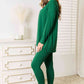 Zenana Lazy Days Full Size Long Sleeve Top and Leggings Set